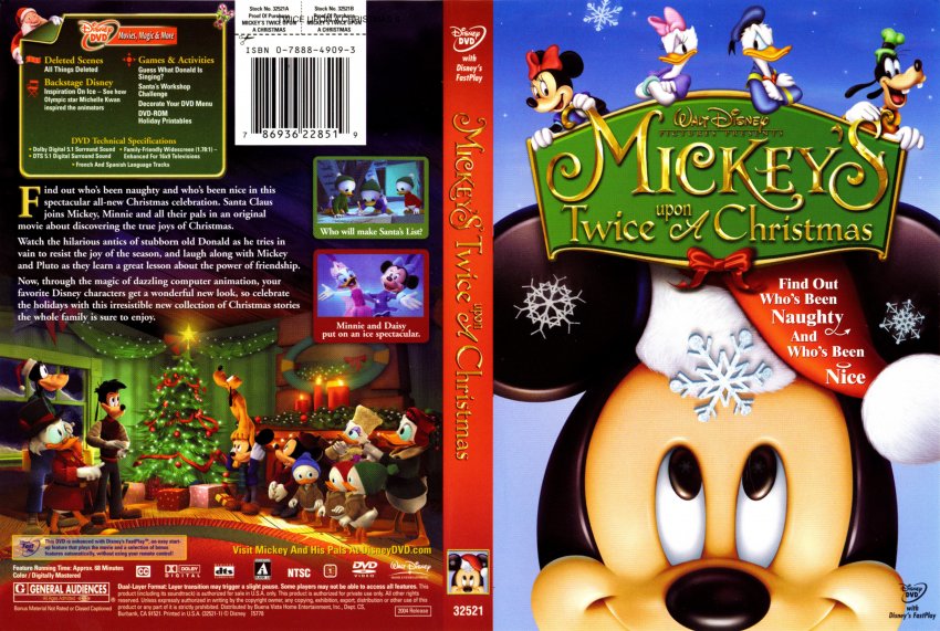 Mickey's Twice Upon a Christmas Scan