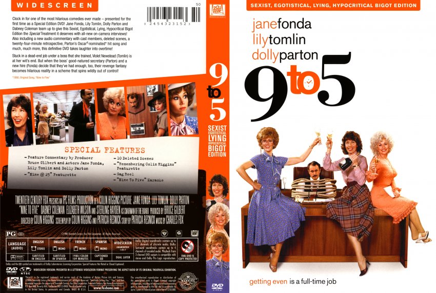 9 To 5[1980]Dvd[Nine To Five]
