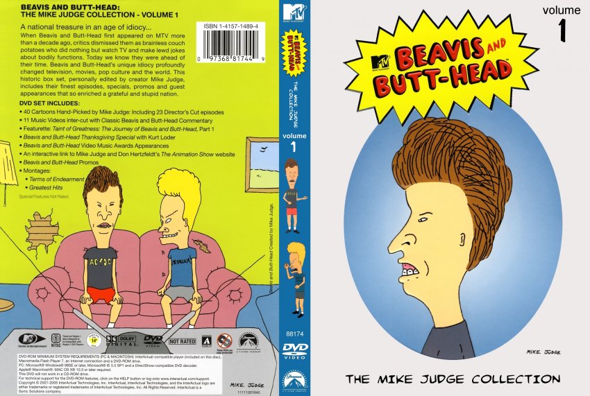 Beavis & Butt-Head: The Mike Judge Collection Vol.1 (Butt-Head Cover)