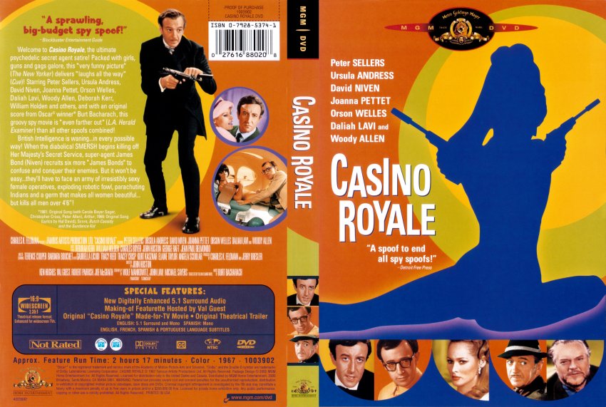 Casino royale cover dvd