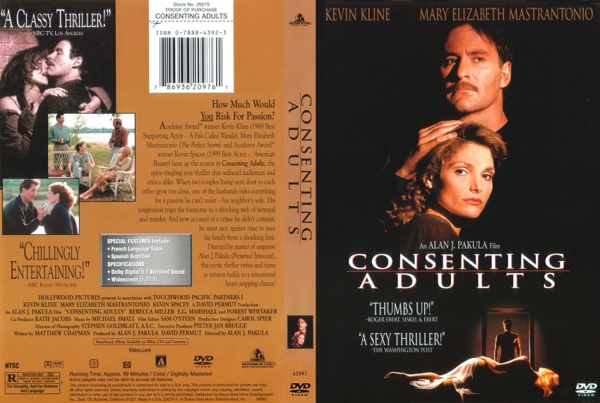 Consenting Adults Dvd 116