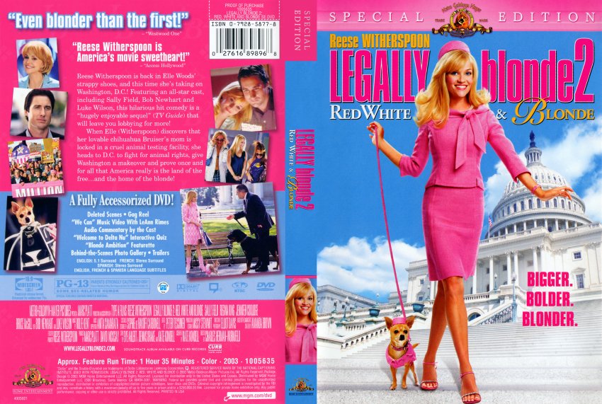 Legally Blonde Dvd Cover 55