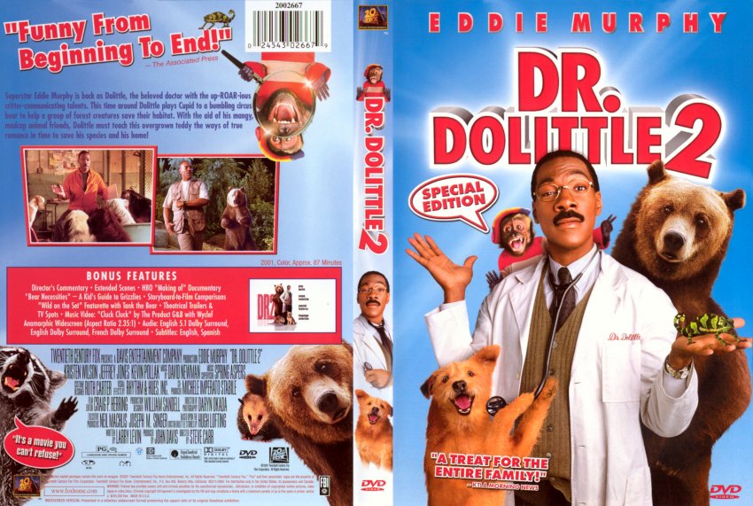 Doctor Dolittle 1&2 (1998-2001) [Dvdrip] [Bg Audio]