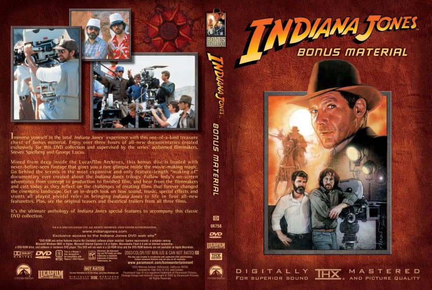 Indiana jones - bonus material