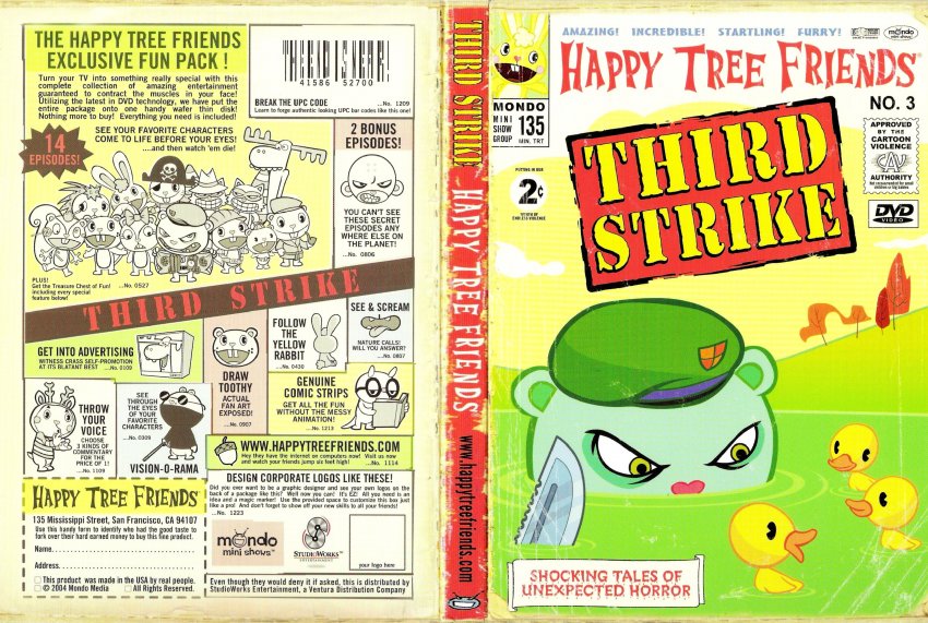 Happy Tree Friends Vol.3 Third Strike