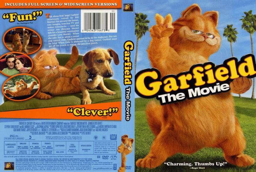 Garfield The Movie Scan
