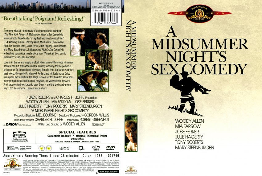 A Midsummer Nights Edy Movie Dvd Scanned Covers 296midsummer Night Dvd Covers