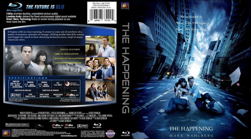 Subtitles The Happening - subtitles english 1CD srt eng