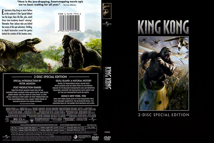 King Kong 2-Disc SE (2005)
