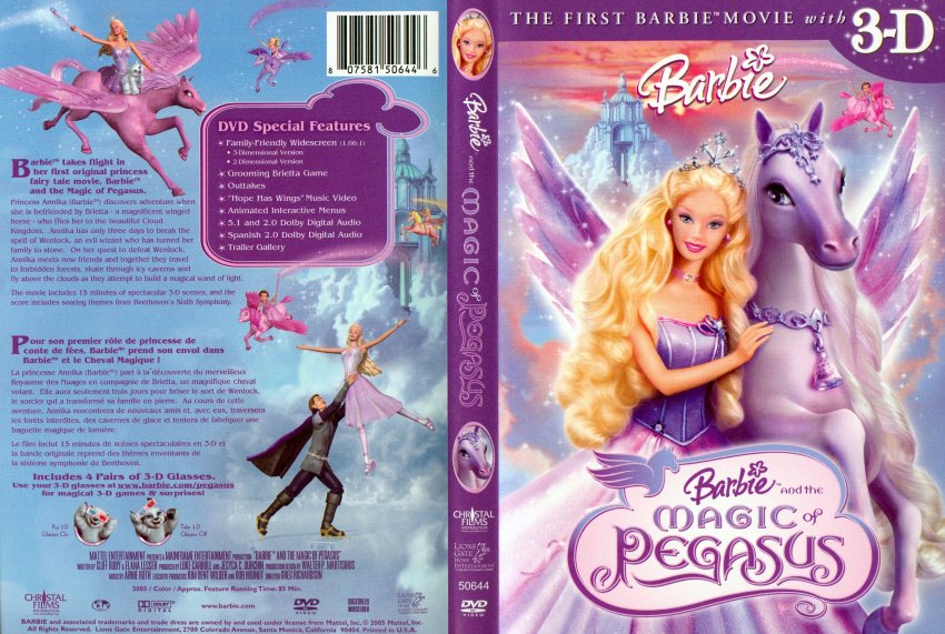 「Barbie in the Magic of Pegasus」の画像検索結果