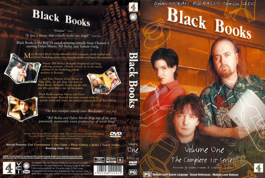 Black Books - scan