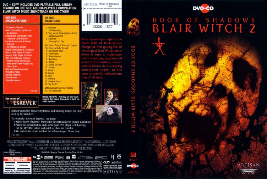Blair Witch 2 - scan