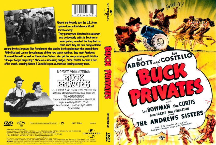 Buck Privates - scan