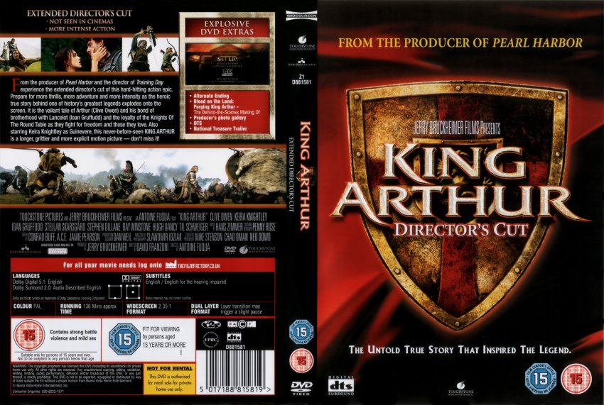 King Arthur Dvd Covers