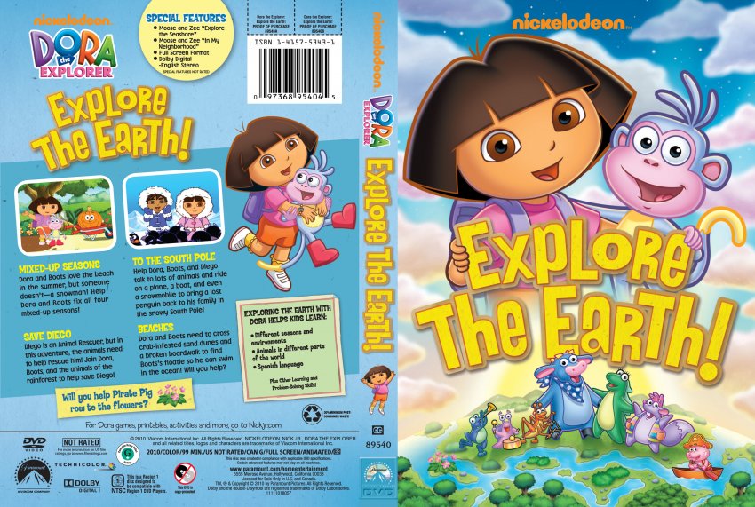 Dora The Explorer Explore The Earth!