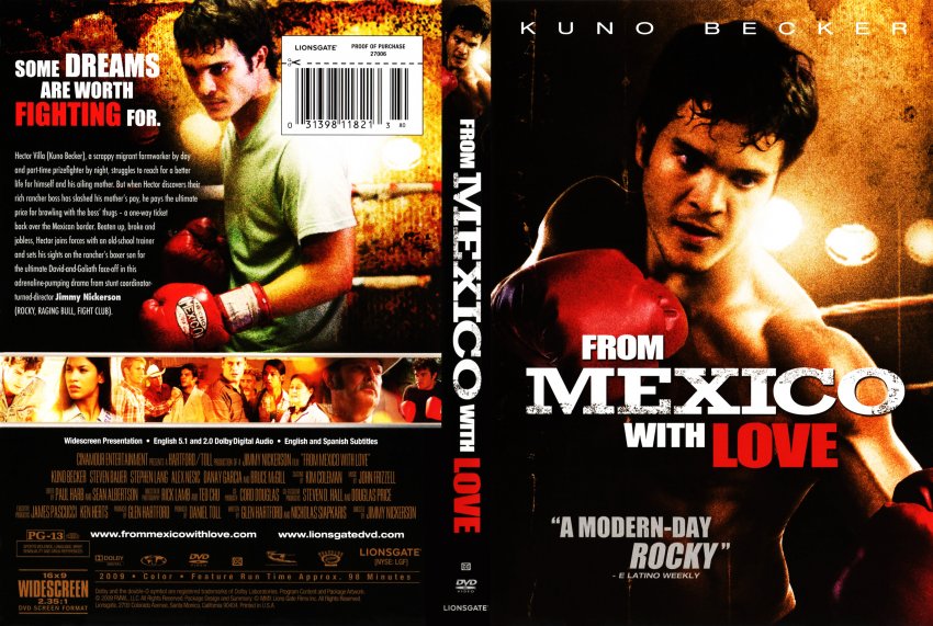 From Mexico With Love Movie Dvd Scanned Covers From Mexico With