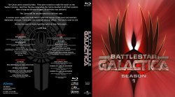 Battlestar Galactica - Season 1 (Custom bluray cover)