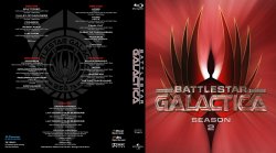 Battlestar Galactica - Season 2 (Custom bluray cover)