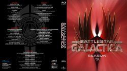 Battlestar Galactica - Season 3 (Custom bluray cover)
