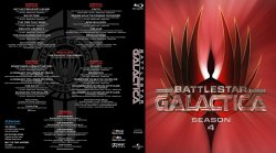 Battlestar Galactica - Season 4 (custom bluray cover)