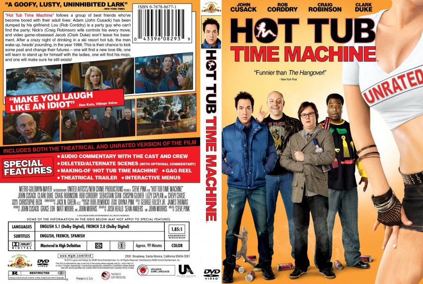 Hot Tub Time Machine 2010 Eng (Pdvd)