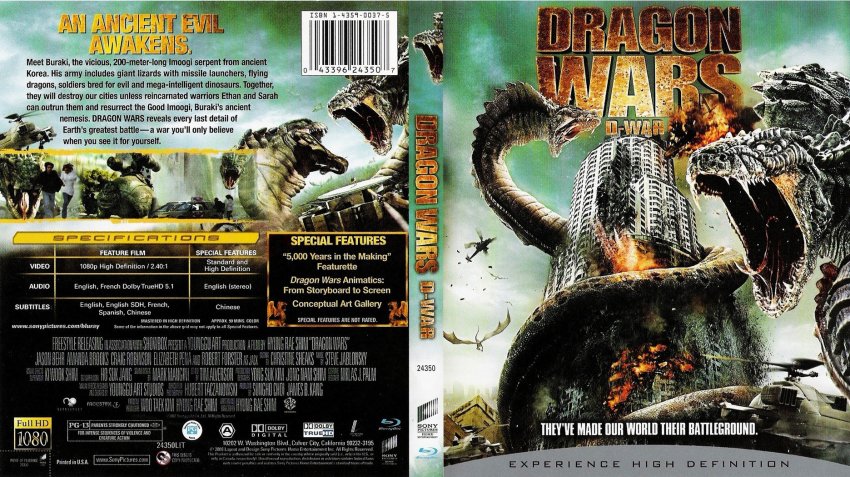 Dragon Wars Dvd