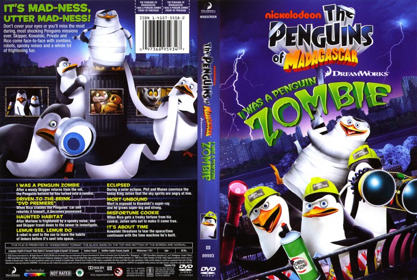 The Penguins Of Madagascar I Was A Penguin Zombie