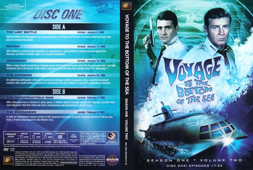 Voyage To The Bottom Of The Sea - Season 1 - Disc 4