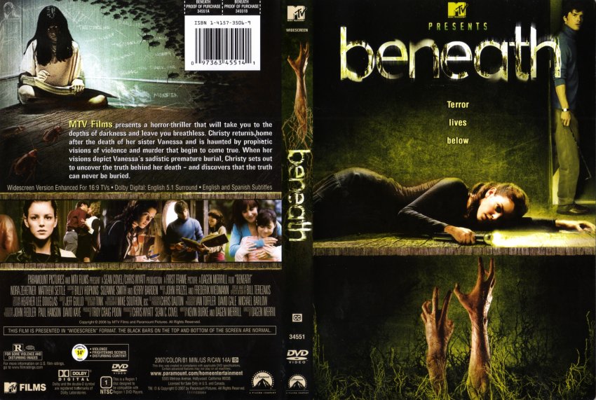Beneath