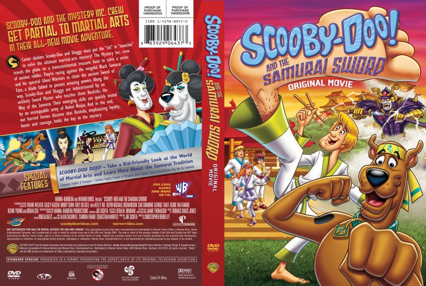 scooby doo & the samurai sword