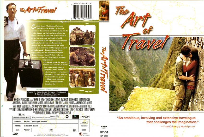 the art of travel Movie DVD Scanned Covers the art of