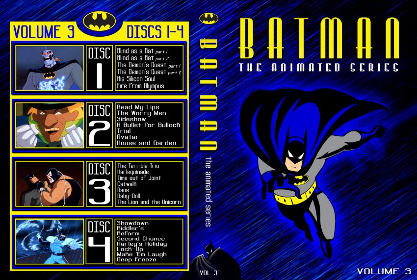 BATMAN: The Animated Series Vol.3 single TAS