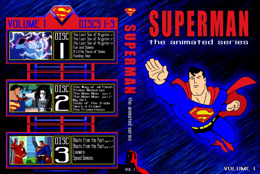 SUPERMAN: The Animated Series Vol.1 "single" TAS