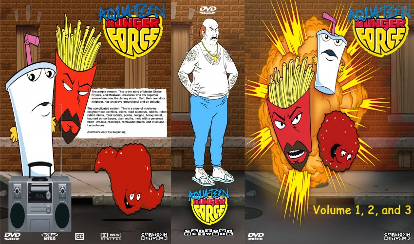 Aqua Teen Hunger Force Vol. 1, 2, and 3