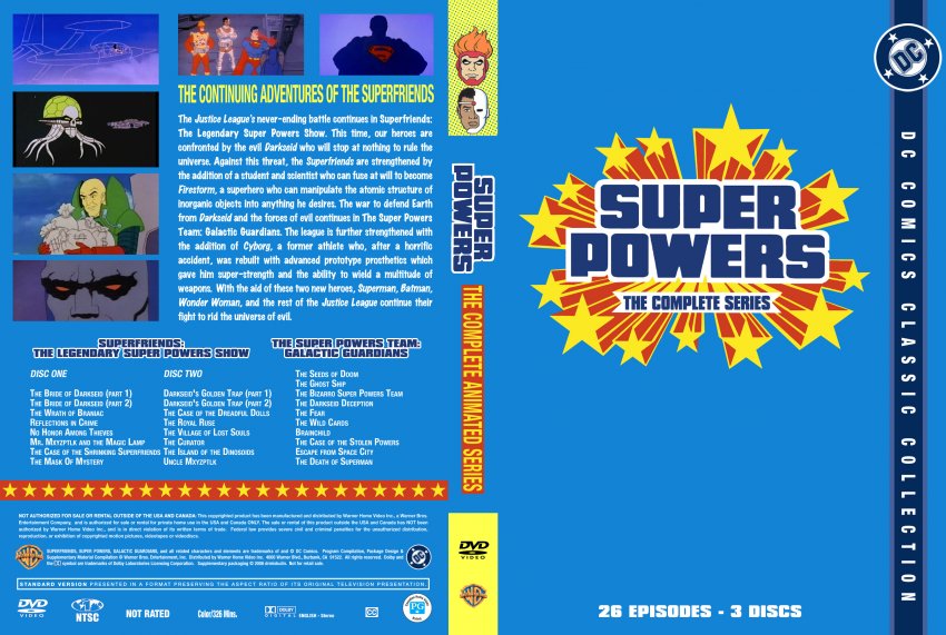 Super Powers (Superfirends) Animated Series