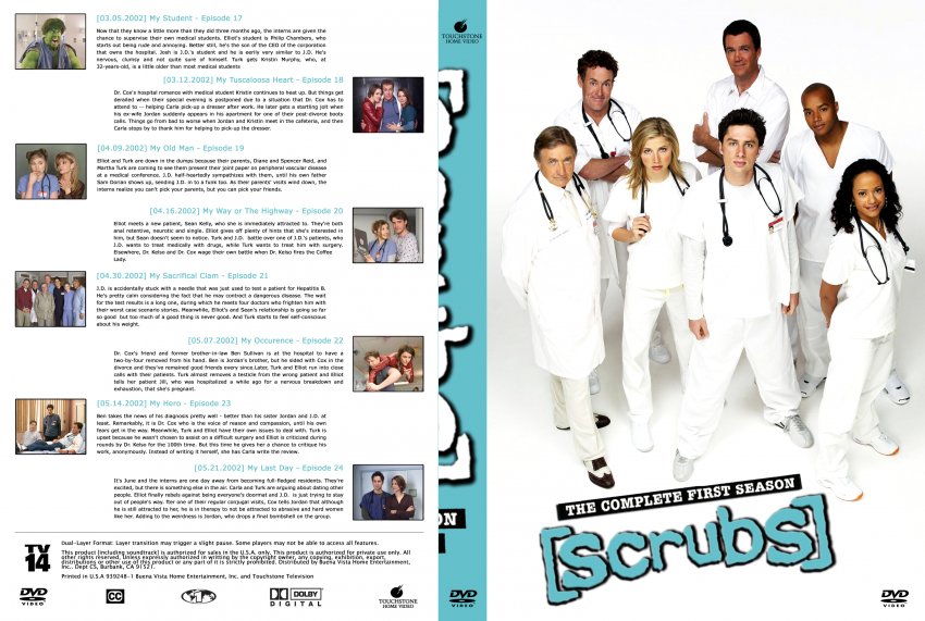 Scrubs Seaon 1 Disc 3