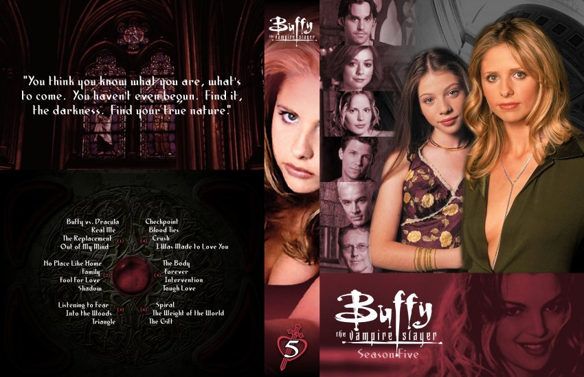 Buffy Season 5 - TV DVD Custom Covers - 1934Buffy the vampire slayer-season 5 :: DVD Covers