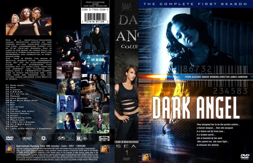 Dark Angel Complete Season 1 (Spanning Spine)