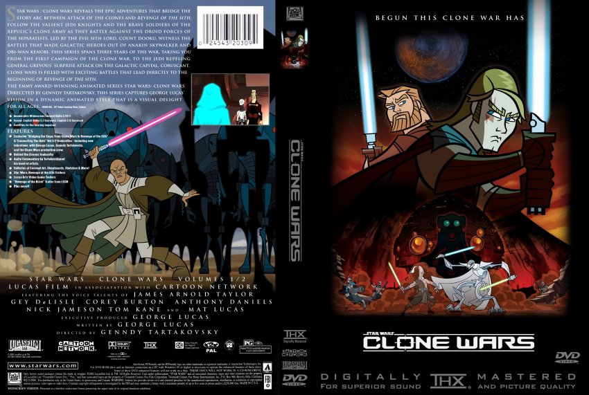 Star Wars - Clone Wars Vol1/2
