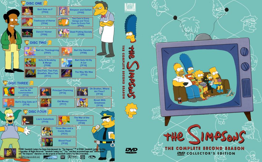 the simpsons season 2