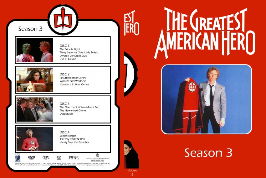Greatest American Hero Season 3