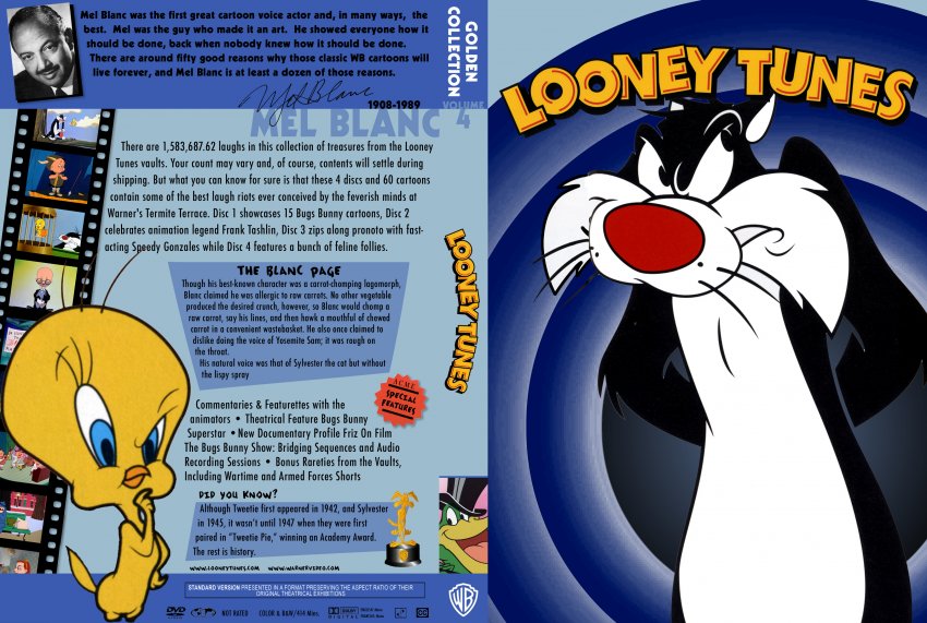 Веселые мелодии перевод. Looney Tunes Золотая коллекция. Луни Тюнз Золотая коллекция. Looney Tunes Golden collection DVD. Луни Тюнз Золотая коллекция 4.