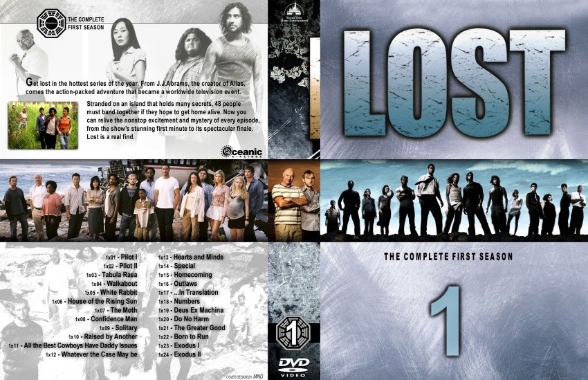 Lost season 1 - spanning spine