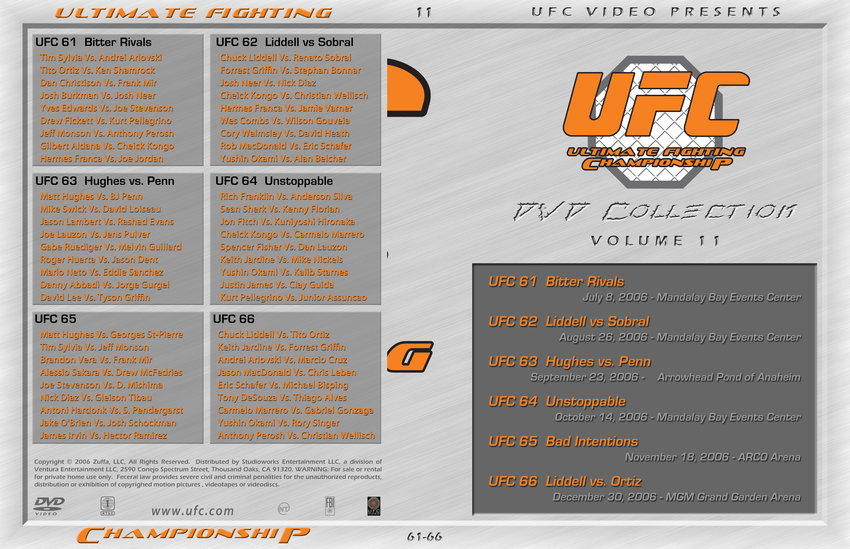 UFC Slim 6 Vol 11