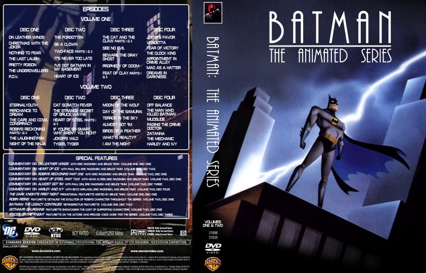Batman The Animated Series Volume One and Two