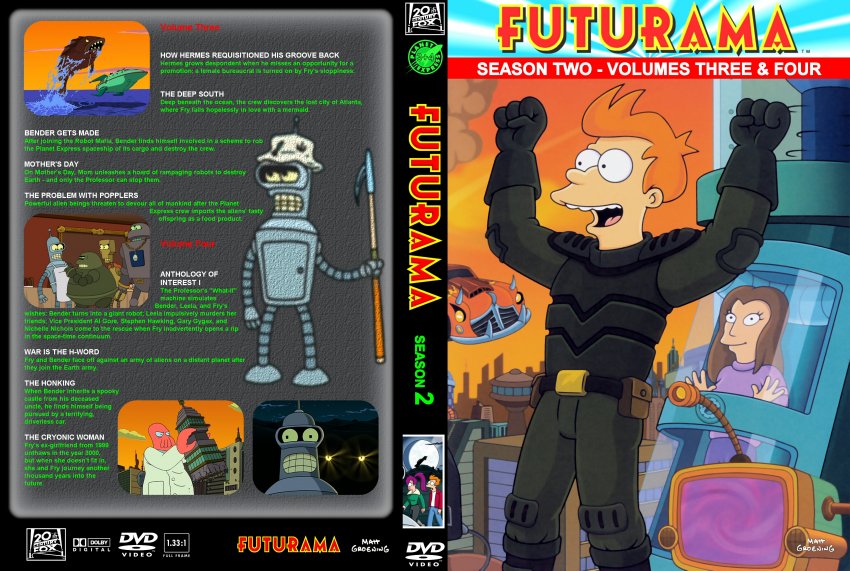 Futurama The Complete 2nd Season Disc 2