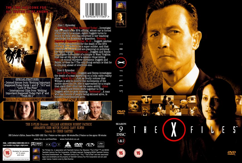 X-Files Season 9 Volume 1