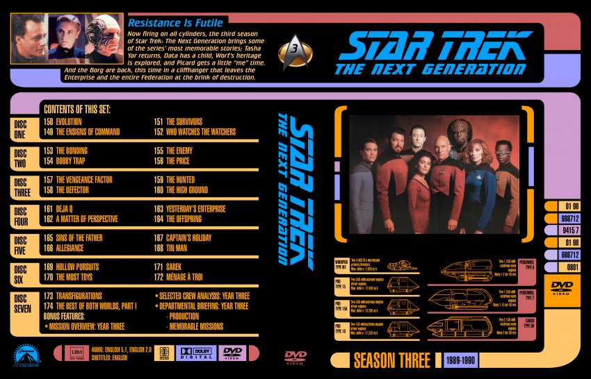 Star Trek: The Next Generation - Season 3