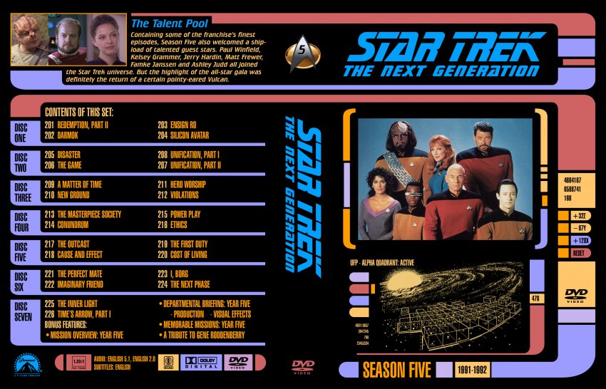 Star Trek: The Next Generation - Season 5