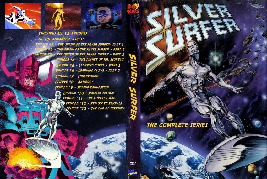 Silver Surfer - TV DVD Custom Covers - 546silver surfer :: DVD Covers